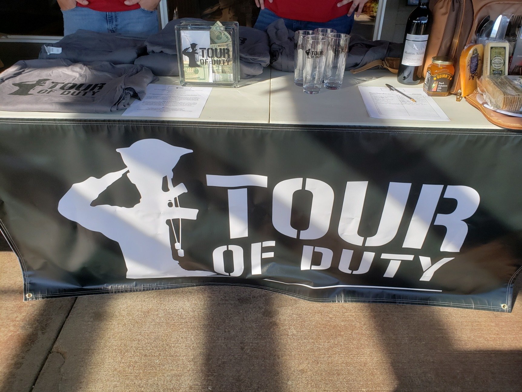 Tour of Duty Fundraiser at Martin Scott Winery