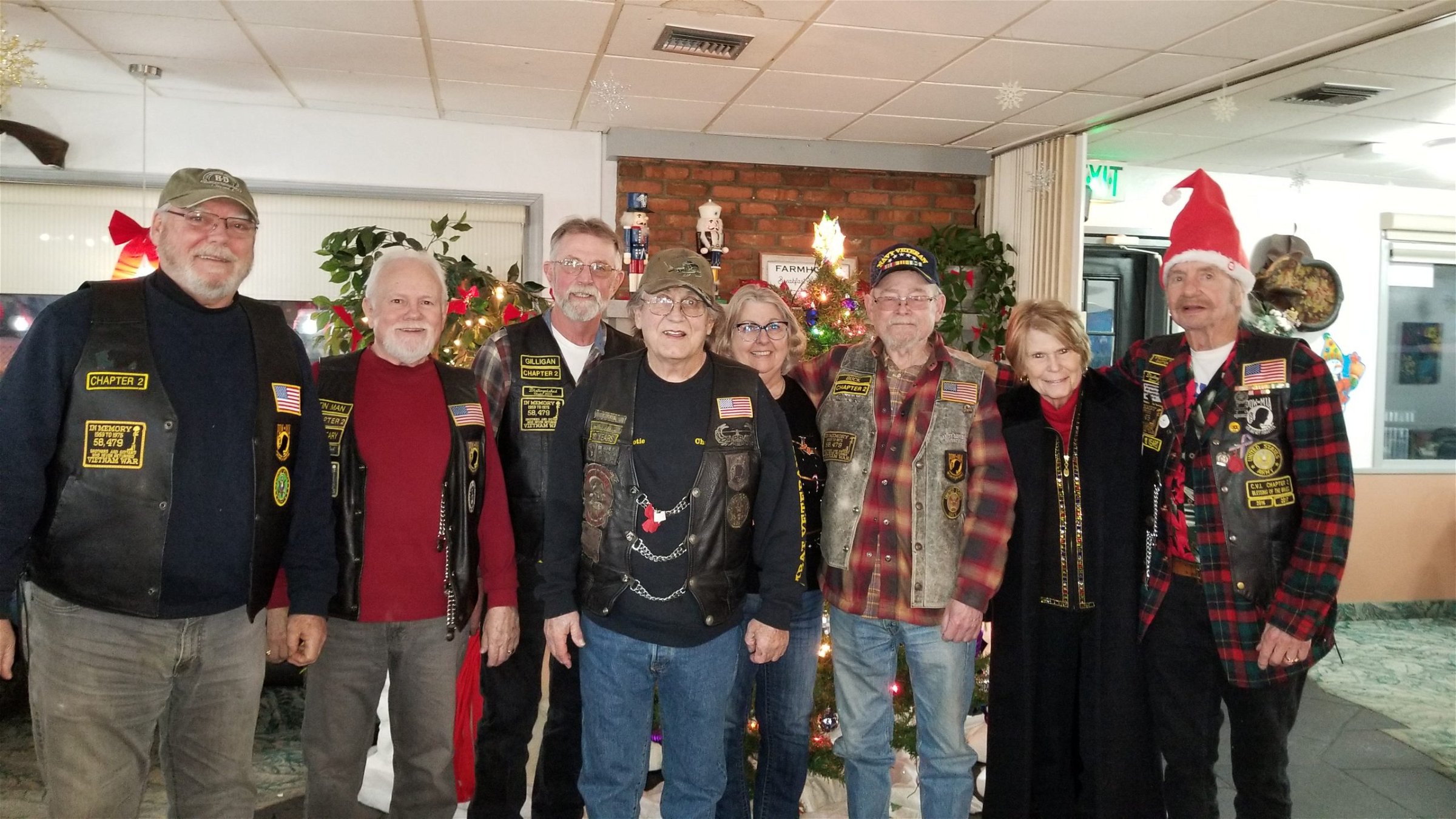 CVI Chapter 2 gathered to celebrate Christmas in Dec 2022