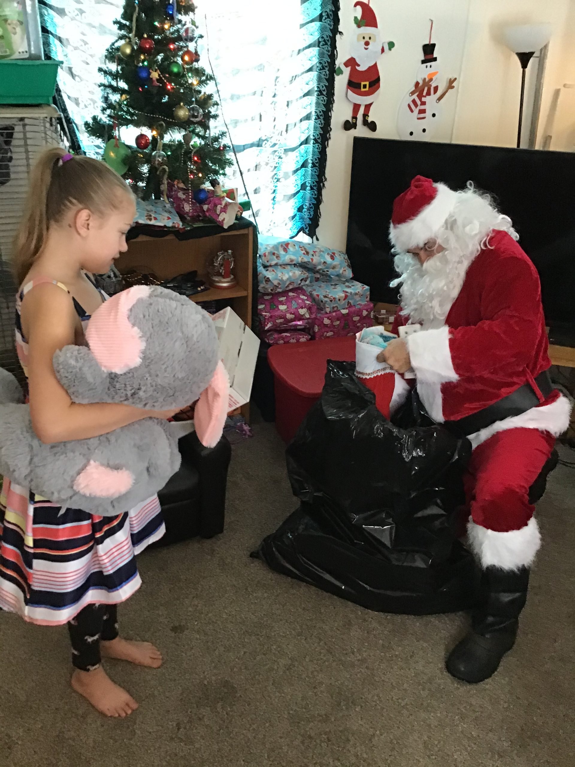 American Legion Post 143 Helps Santa Deliver Christmas Joy