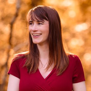 Headshot of Lauren Kay Johnson, author.
