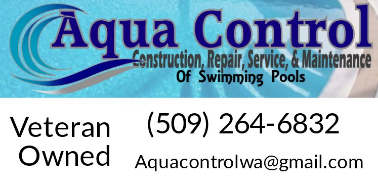 Aqua Control: Pool Construction, Repair, and Services - Veteran-Owned Business; sponsor of NCW Veterans Info in 2022