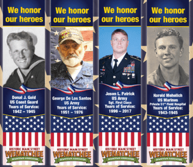 Wenatchee Downtown Heroes Banners