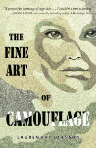 Book cover: The Fine Art of Camouflage by Lauren Kay Johnson